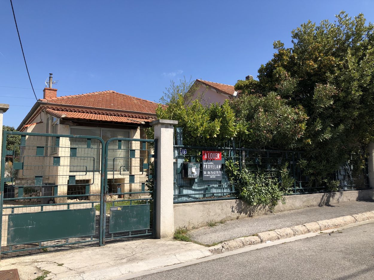 maison t3 2 chambres à louer rognac 13340