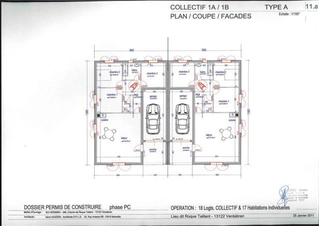 Villa  ventabren  roquetaillant  type 4 plain pied neuve en vefa proximite commerces et bus terrain 557m²