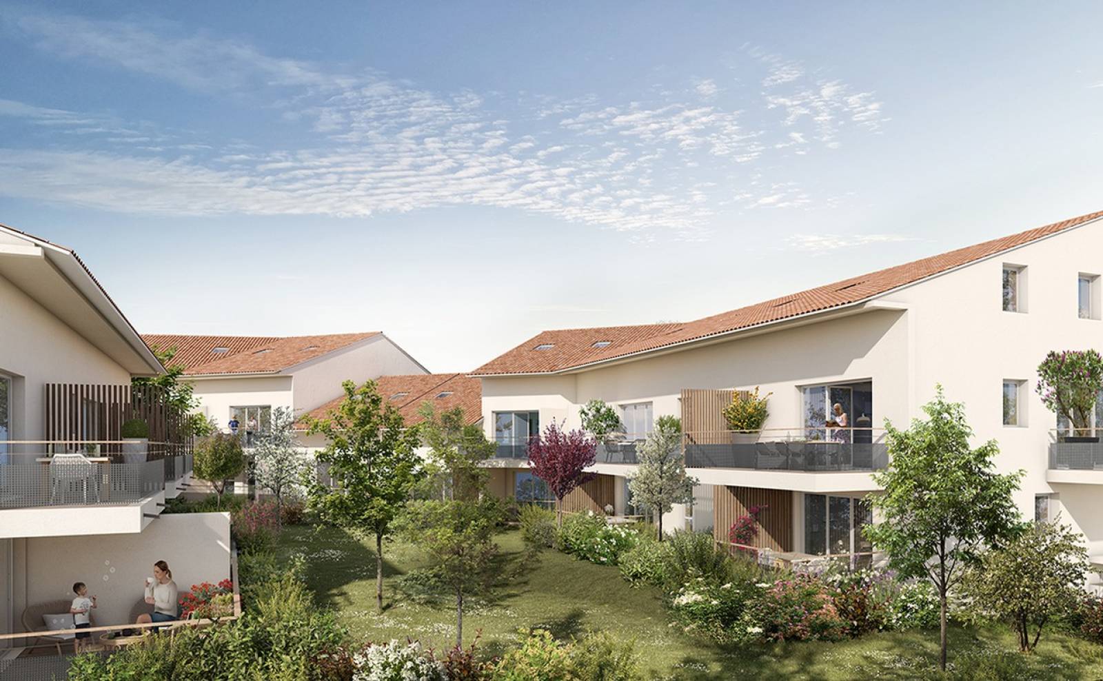 appartement T4 en vente vitrolles 13127 dans résidence sécurisée