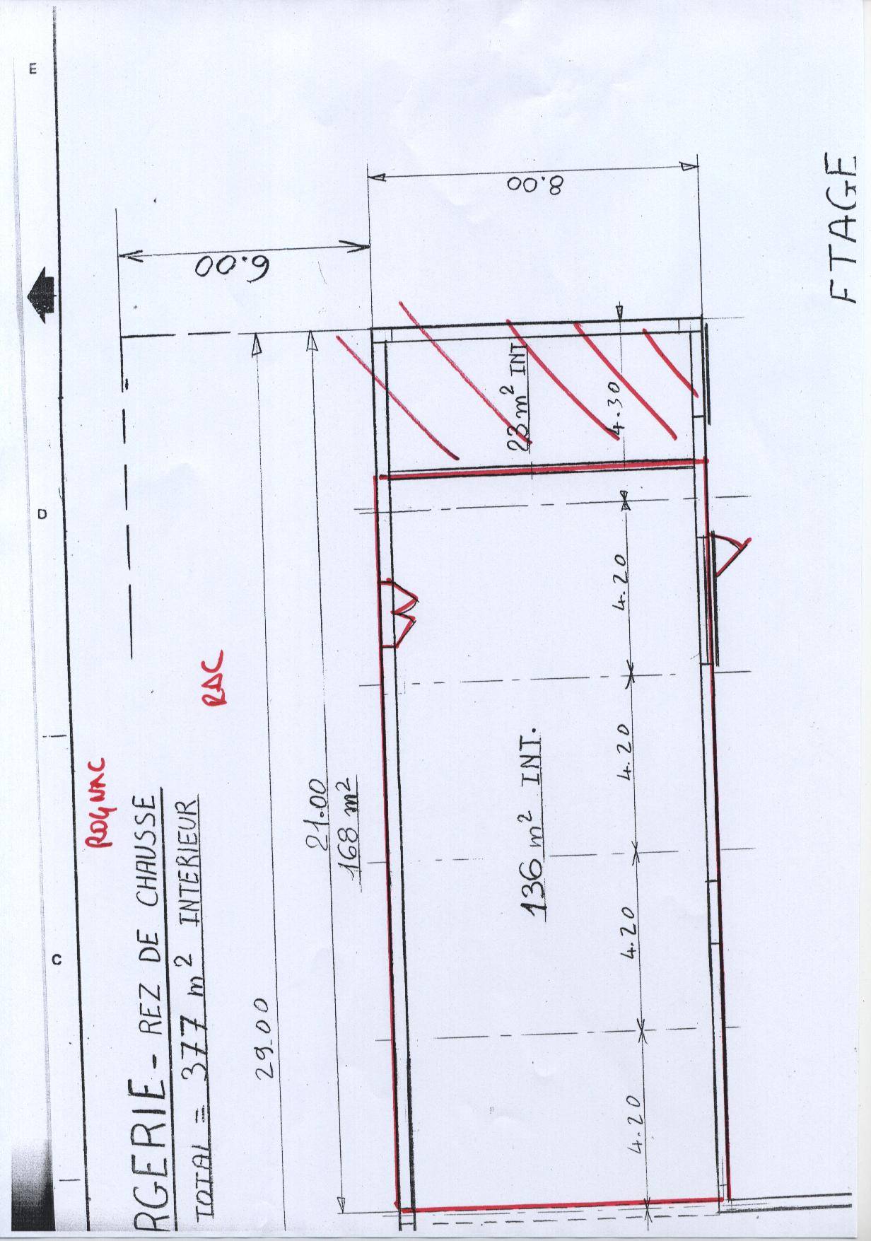 rognac 13340 location surface entrepôt et bureaux avec terrain privatif