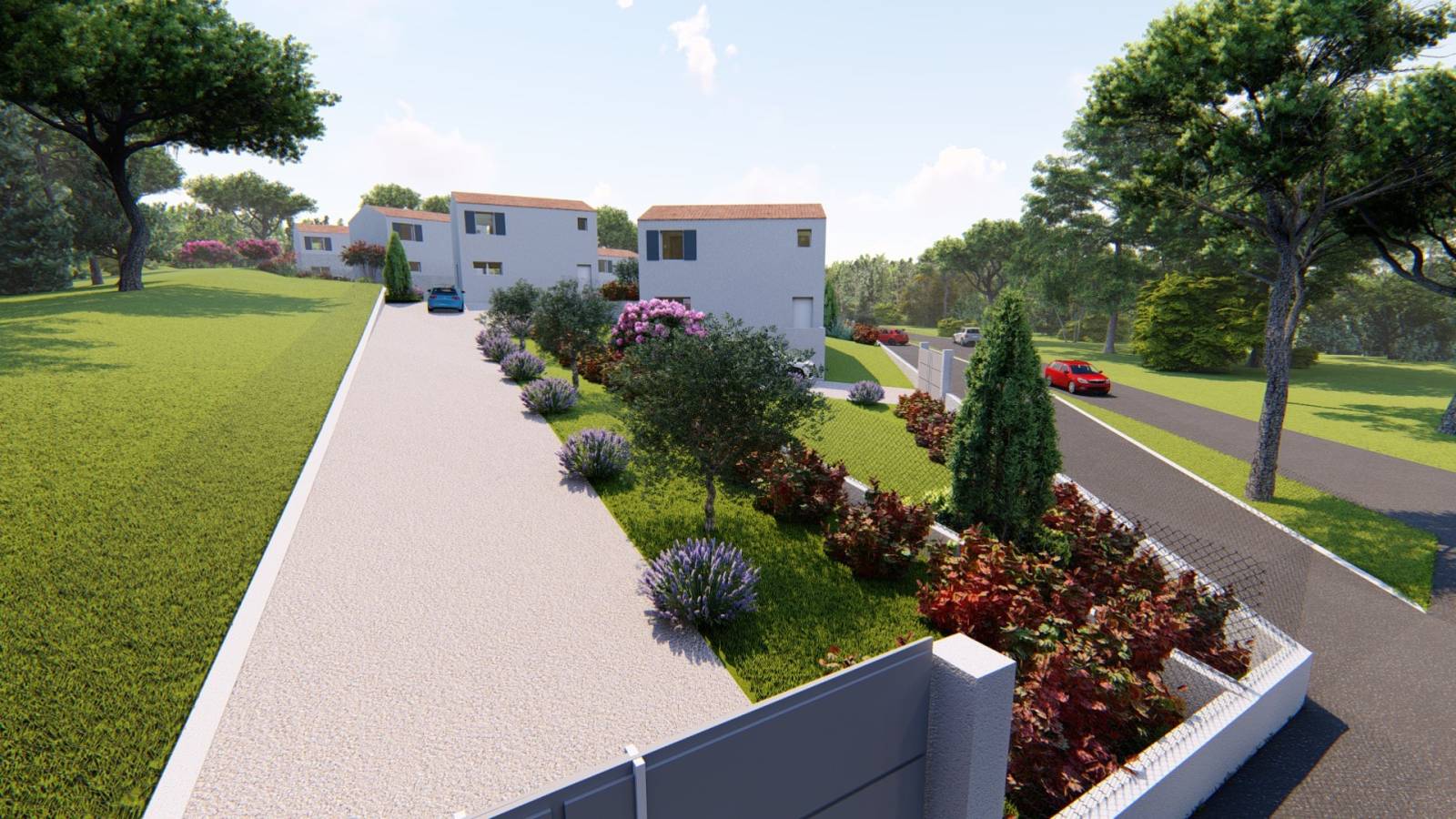 dans un environnement calme et agréable maison individuelle Type 4 à vendre à ROCBARON 83136