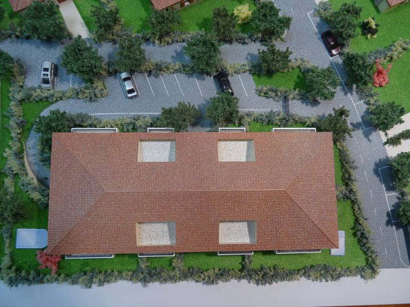 appartement T3 avec garages et jardins à vendre dans copropriété ventabren