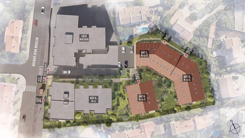 appartements à vendre en rdc et étage à vitrolles 13127