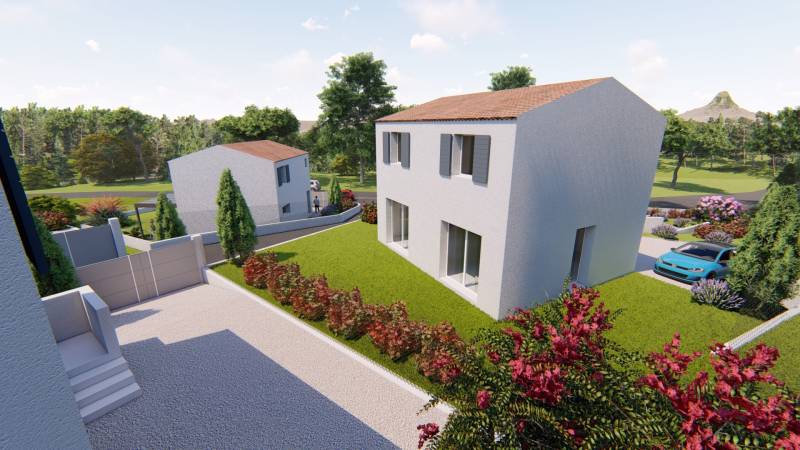 maison à étage sur terrain clos à vendre dans le département du var 3 chambres